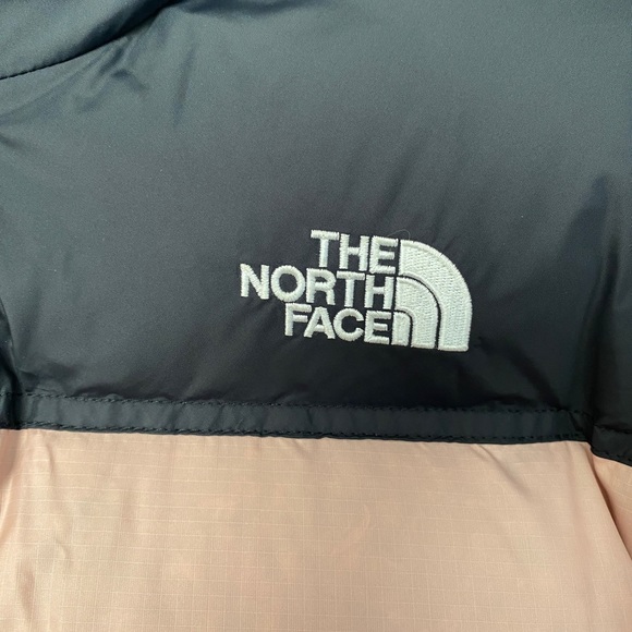 Women’s Pink North Face Nupste Puffer - Picture 2 of 5
